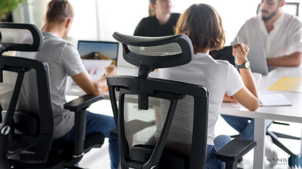صندلی اداری مناسب حالا حالا ها نیاز به تعمیر صندلی ندارد در صورت استفاده صحیح از صندلی